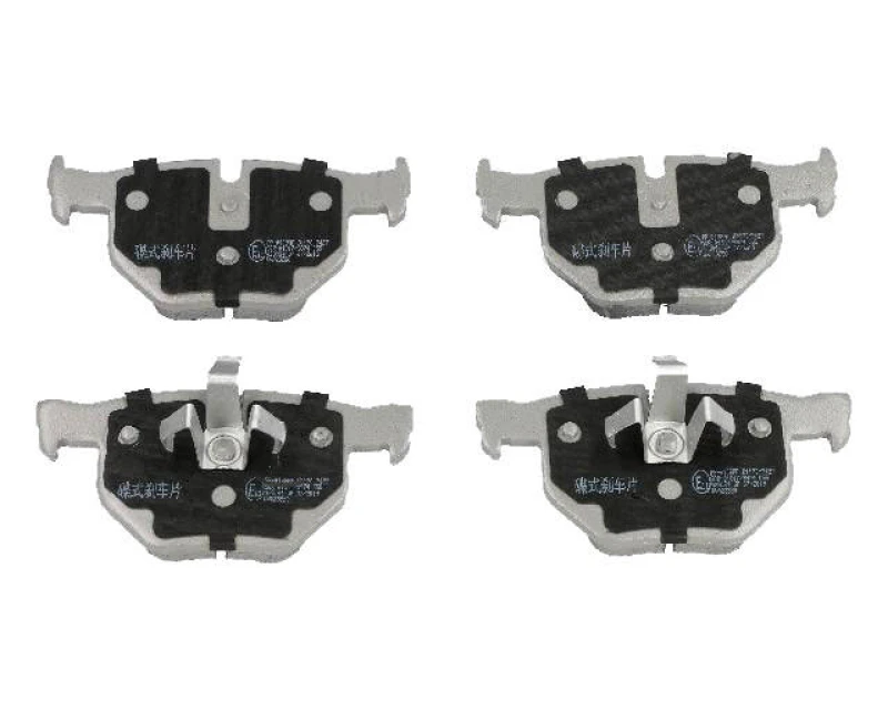 Image of ASHIKA 51-00-0108 Brake pad set Rear Axle, prepared for wear warning indicator, without accessories, with piston clip Brake Pad Set,disc brake (402)