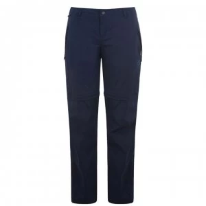 image of Odlo Wedgemount Convertible Trousers Ladies - Diving Navy