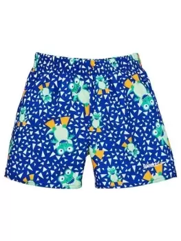 Image of Speedo LTS Infant 11" Infants Watershort Blue/Yellow 5-6 Years