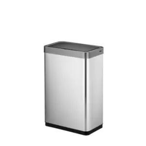 image of EKO Mirage X Recycling Sensor Bin 20+20L - Stainless Steel