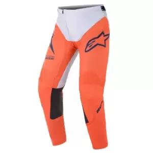 image of Alpinestars Racer Braap Orange Light Gray Dark Blue 30