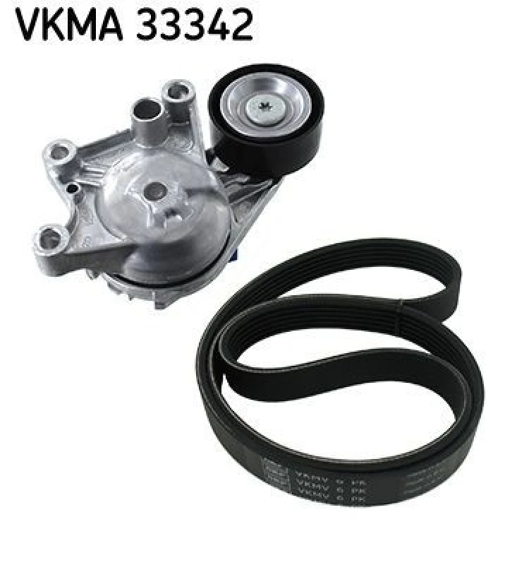 Image of SKF V-Ribbed Belt Set SKF VKMA 33342
