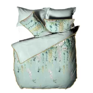 image of Paoletti Hanging Gardens Duvet Cover Set (Double) (Multicoloured)