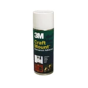 image of 3M CraftMount Aerosol Bonding Adhesive 400ml ARTHOBBY