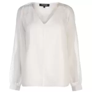 image of Firetrap Peasant Blouse - White