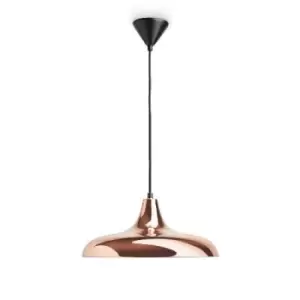 image of Philips My Living (Surrey) E27 Pendant Light Polished Copper - 915005218201