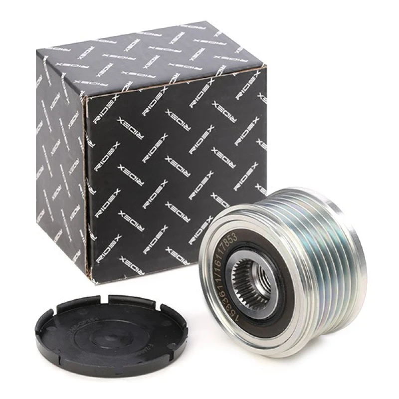 Image of RIDEX Alternator clutch pulley RIDEX 1390F0101