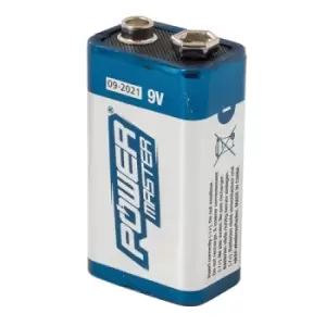 image of Powermaster 9V Super Alkaline Battery 6LR61 - Single