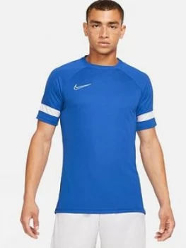 Image of Nike Mens Academy 21 Dry T-Shirt - Blue