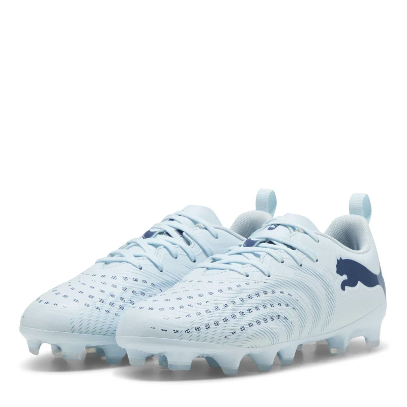 Image of Puma Childrens PUMA Future 9 Play Firm Ground Football Boots Icy Blue male C11 (29)