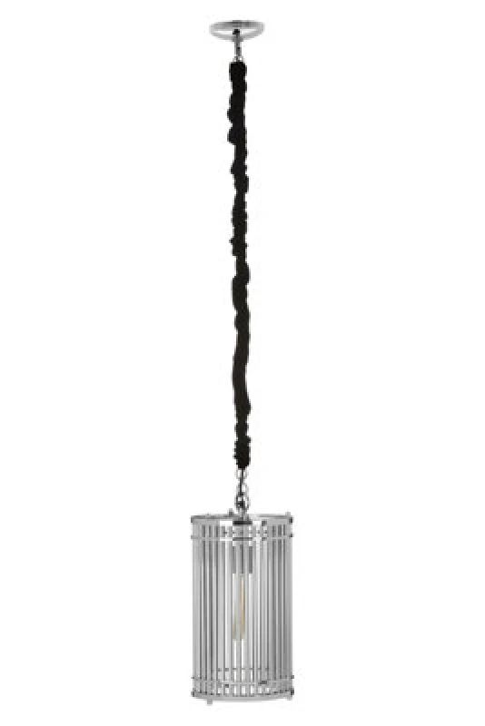 Image of Orsina Calvin Pendant Light, Silver, Synthethic, Metal,