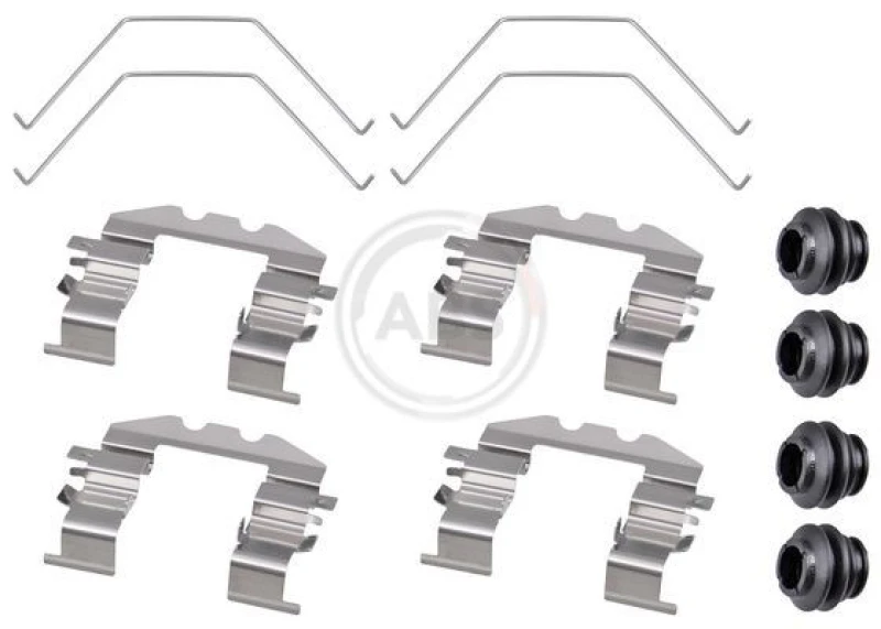 Image of A.B.S. Brake pad fitting kit A.B.S. 1957Q