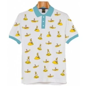 Image of The Beatles Yellow Sub SubMarines Polo Shirt: Large
