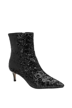 image of 'Currans' Kitten Heel Ankle Boots