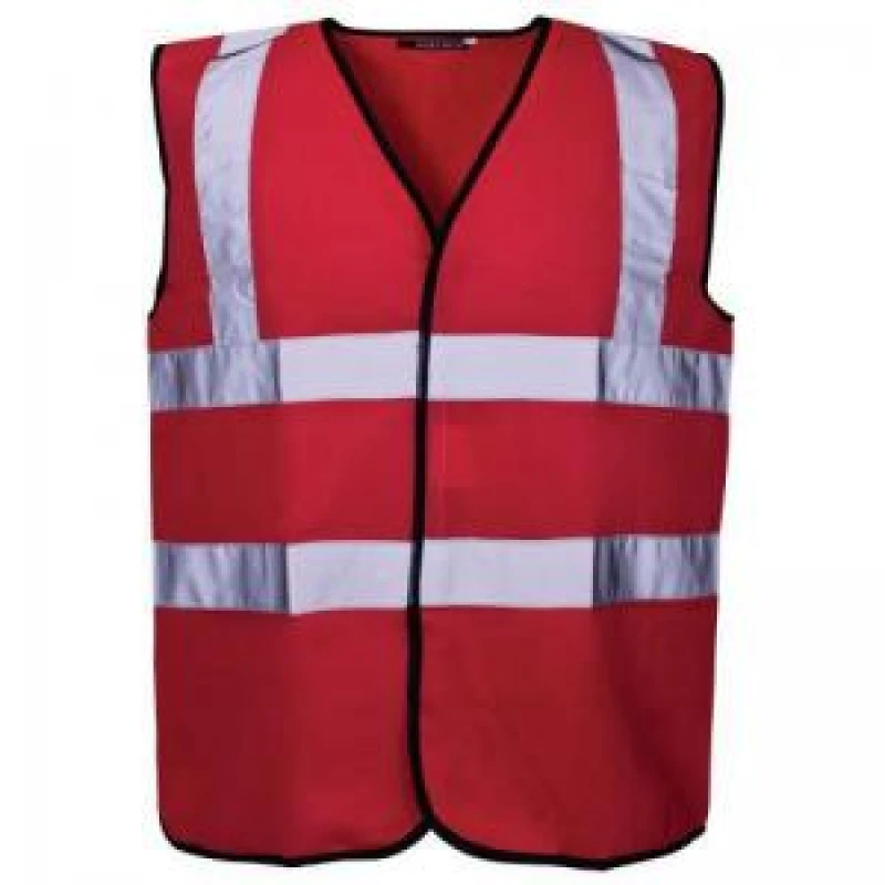 Image of ESE Direct Red Reflective Vest - Size 4x Extra Large 405426 Hi Vis Clothing
