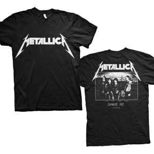 Image of Metallica - Master of Puppets Photo Mens Large T-Shirt - Black