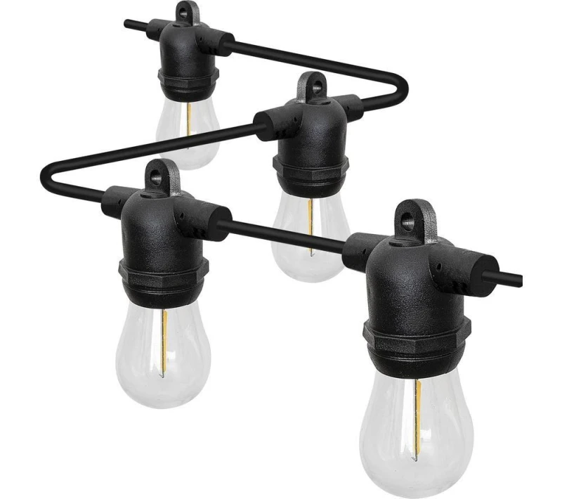 Image of LUCECO Festoon Kit LED Light Chain - E27, 10 Bulbs 5015056683775