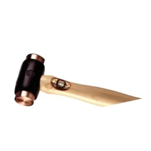 Image of 04-317 50MM Copper Soft Faced Hammer with Wood Handle