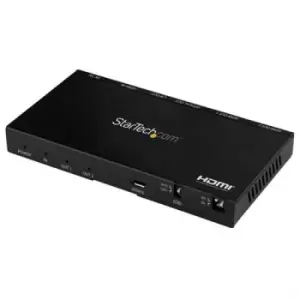 StarTech.com 2-Port HDMI Splitter - 4K 60Hz with Built-In Scaler