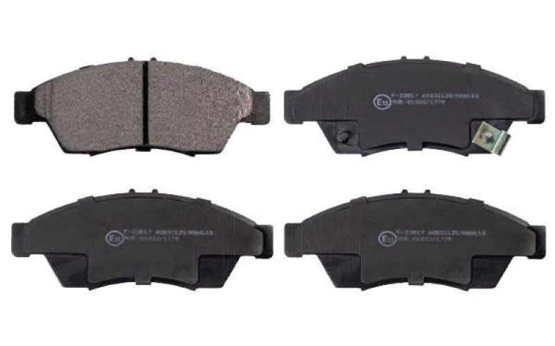 Image of Blue PRINT ADK84231 Brake pad set Front Axle, with acoustic wear warning Brake Pad Set,disc brake (402)