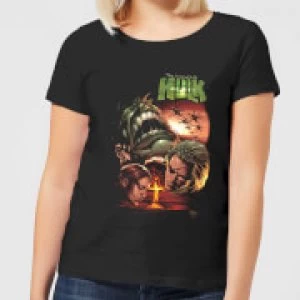 Image of Marvel Incredible Hulk Dead Like Me Womens T-Shirt - Black