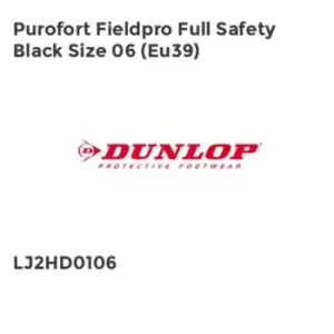 Image of Purofort FieldPro Full Safety Black Size 06 (EU39)