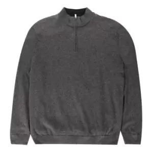 Image of Callaway Tour Authentic Cashmere Quarter Zip Jumper Mens - Grey