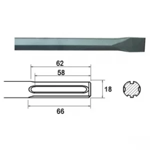 image of SDS Max Chisel 400MM