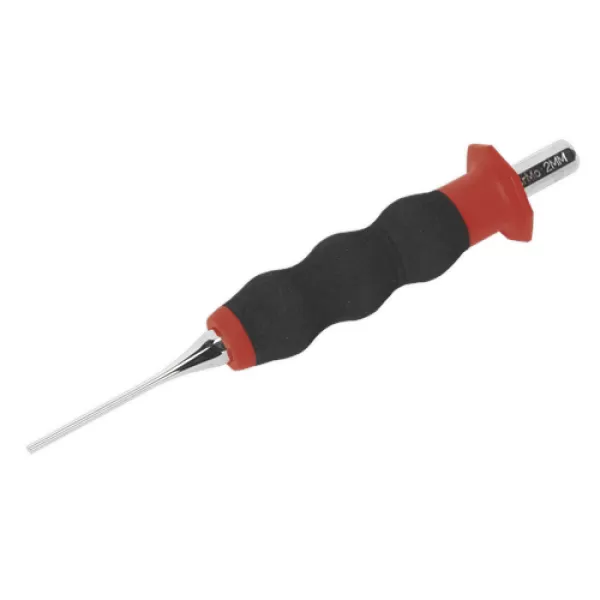 Image of Genuine SEALEY AK91312 Sheathed Parallel Pin Punch Ø2mm