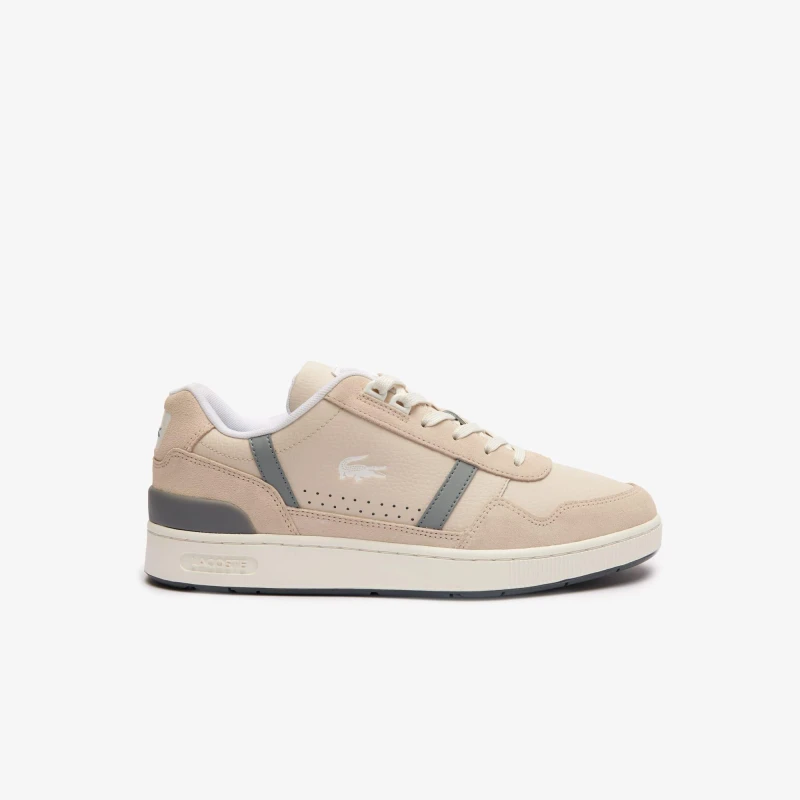 Image of Lacoste T-Clip Trainers - White White 10.5
