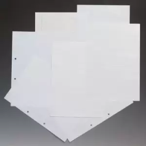 Image of Rapid A4 Paper Ruled 6mm & Margin Punched 75gsm 500 Sheets