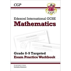 Image of New Edexcel International GCSE Maths Grade 8-9 Targeted Exam Practice Workbook (includes Answers) Paperback / softback 2018
