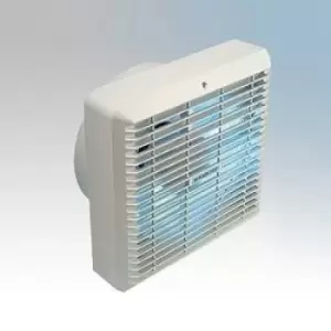 Image of Manrose 230mm Commercial Grey Manual Pullcord Wall Fan - COMCW230MP