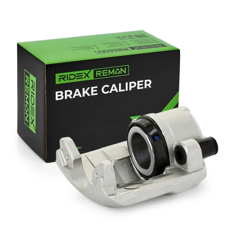 Image of RIDEX REMAN 78B3270R Brake caliper Front Axle Left, without electric motor Grey Cast Iron Brake Caliper (78)