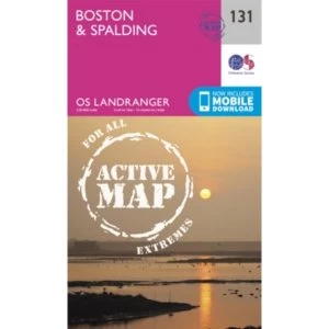 image of Boston & Spalding by Ordnance Survey (Sheet map, folded, 2016)