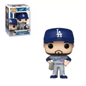 image of MLB Los Angeles Dodgers Cody Bellinger Funko Pop! Vinyl