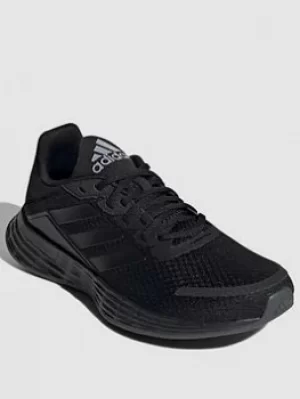 Image of Adidas Kids Unisex Duramo Sl K, Black/Silver, Size 10