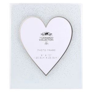 Image of Heart & Silver Frame 8X10 By Lesser & Pavey