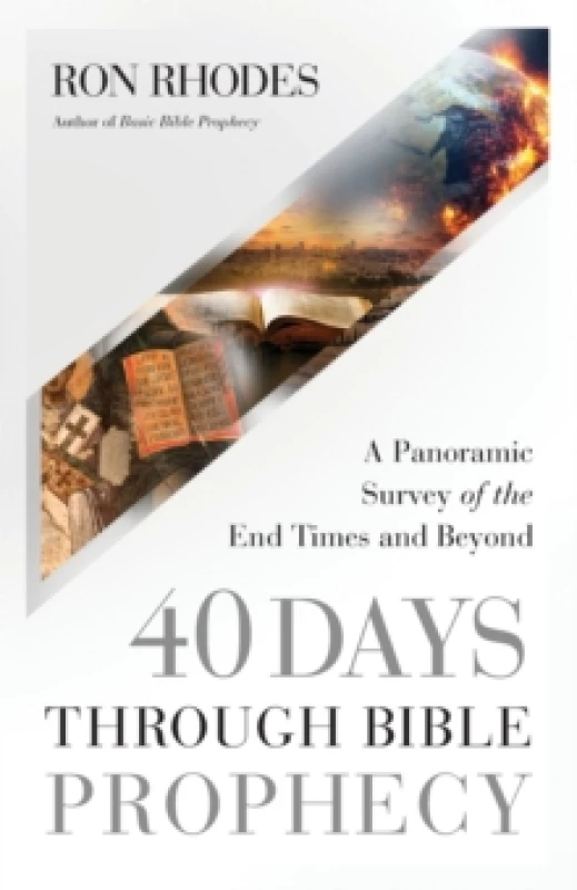 Image of 40 Days Through Bible Prophecy. Paperback. By Ron Rhodes Books