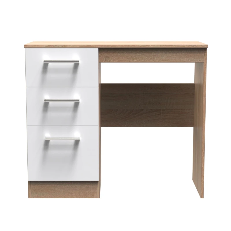 Image of Ready Assembled 2 U Cornwall 3 Drawer Vanity (Ready Assembled) Multicolor Unisex