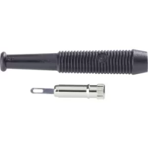 Image of SKS Hirschmann MKU 1 Mini jack socket Socket, straight Pin diameter: 2mm Black