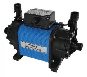 image of Wickes Twin Impeller Shower Pump 1.5 Bar