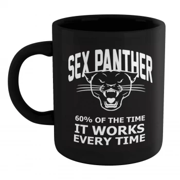 Image of Anchorman Sex Panther Mug - Black