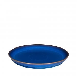 Denby Imperial Blue Coupe Dinner Plate