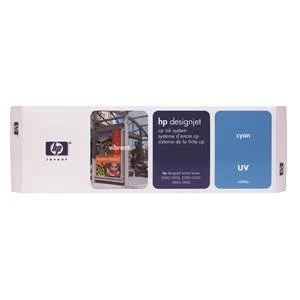 Image of HP C1893A Cyan UV Ink System