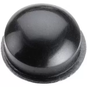 Image of 3M SJ 5003 Foot self-adhesive, circular Black (Ø x H) 11.1mm x 5mm