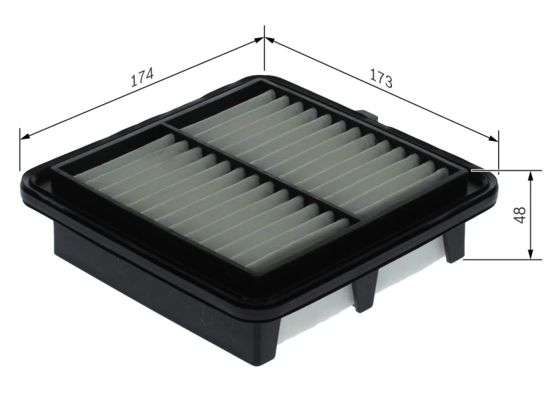 Image of Air filter Bosch F 026 400 729