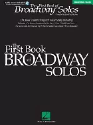 Image of first book of broadway solos baritonebass edition