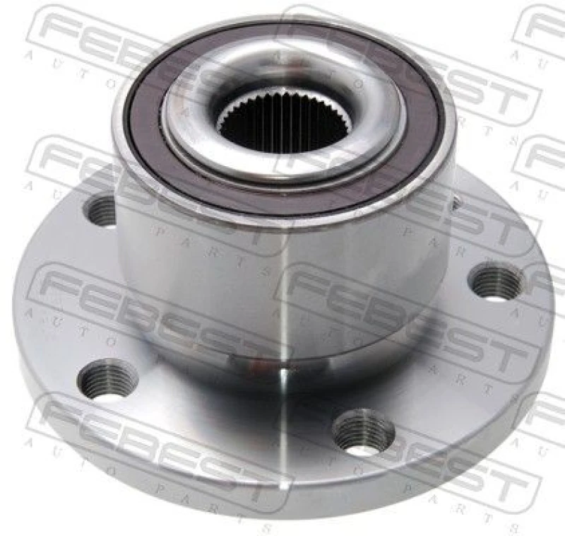 Image of FEBEST 2782-S80MF Wheel bearing kit Front Axle, with ABS sensor ring Wheel Bearing Kit (654)