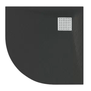 Veloce Duo Quadrant Shower Tray 900X900mm - Black